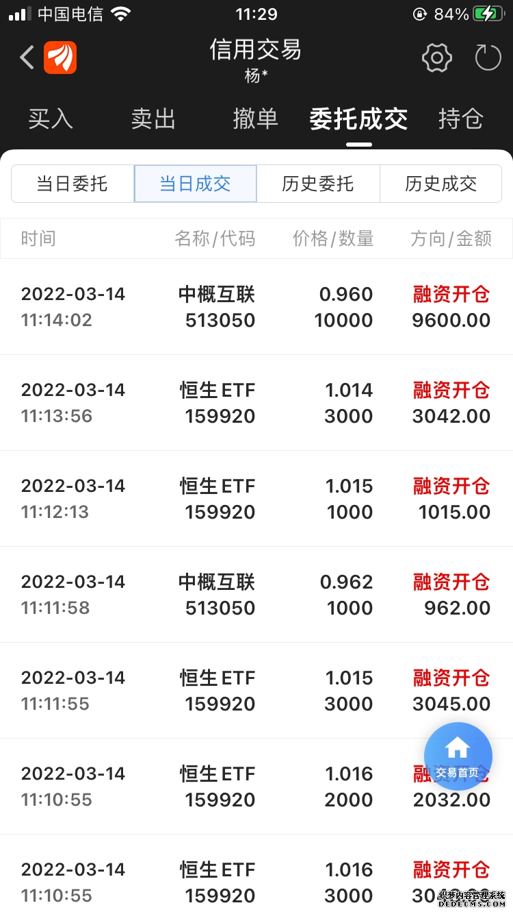 华夏沪港通恒生ETF联接A